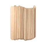 Lino Naturel Renksiz Dil Çubuğu Geniş 50 Li - 3 Paket - Ahşap