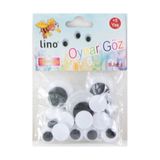 Lino Oynar Goz Siyah-Beyaz Karisiik Boy 50Li