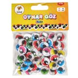 Lino RBZ-150 Oynar Göz 15mm Renkli 50 Adet