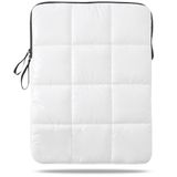 Linpr Kabarık Laptop Kılıfı 14 inç Beyaz, Kadınlar için Su Geçirmez Taşıma Çantası Çanta, Kabarık Bilgisayar 14 HP Kılıf, MacBook Pro 14 inç, MacBook Air M2 M1, Asus/Dell XPS/Lenovo ile Uyumlu Kılıf
