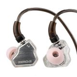 Linsoul 7Hz x Crinacle Sıfır: 2 Kulak Monitörü, Güncellenmiş 10mm Dinamik Sürücü IEM, Kablolu Kulakiçi Kulaklıklar, Oyun Kulaklıkları, Müzisyen için OFC IEM Kablosu ile (Gümüş, Mikrofon Olmadan)