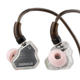 Linsoul 7Hz x Crinacle Zero:2 Kulak İçi Monitör, Dinamik Sürücü 10 mm IEM Güncellendi, Kablolu Kulaklık, Oyun Kulaklığı, OFC IEM Kablosu Müzisyen için Mikrofonlu (Typec MIC) (Gümüş)