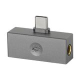 Linsoul Kiwi Ears Allegro Mini Taşınabilir DAC IEM Amplifikatörü, USB C Çıkışı 3,5/4,4 mm, Özel Çipli, Yüksek Çözünürlüklü 32 bit/384 kHz, HiFi Kulaklık için (Titanyum)