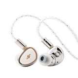 Linsoul SIMGOT EA1000 10mm Dinamik Sürücü Kulak İçi Monitör, HiFi Kulak İçi Kulaklık IEM, Kablolu Oyun Kulaklığı, Müzisyen Audiophile için Gümüş Kaplama OFC Kablolu (Gümüş, SIMGOT EA1000)