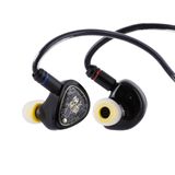 LINSOUL TANGZU Wan'er S.G II Kulak İçi Monitör, HiFi Kablolu Kulaklık, 10 mm Dinamik Sürücü PET Membran Oyun Kulaklığı, 2 pin Çıkarılabilir OFC Kablolu (Siyah, 3,5 mm)