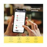 Linus Akıllı Kilit L2, Gümüş, 05/103210/SI, Anahtarsız Erişim, Uygulaması ile Kontrol, Entegre Wi-Fi, Uzaktan Kilitleme/kilit Açma, Sanal Anahtar, Eş Zamanlı Uyarılar - standart