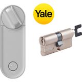 Linus® Set - Akıllı Kilit L2 Gümüş ve Ayarlanabilir Silindir - Airbnb İçin Müthiş Ürün Uzaktan Açılabilir