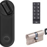 Linus® Set - Akıllı Kilit L2 Siyah, Ayarlanabilir Silindir ve Akıllı Tuş Takımı