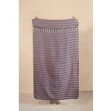 Liny %100 Pamuk Peştemal Mor 90x170