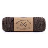 Lion Brand Yarn Company 1 yumak iplik Fishermen yün, doğal kahverengi
