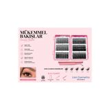 lion cosmetics 600 Adet 10D 20D 30D 40D Takma Kirpik Küme Seti Kitap Mix Cımbız Yapıştırıcı Fırça dahil