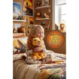 Lion King Aslan Kral Mufasa Peluş Oyuncak 25 Cm Lisanslı Yumuşak Dayanıklı Aslan Figürü