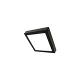 Lion Led 24 Watt Kare (28,5x28,5) Siyah Metal Kasa Beyaz Işık Led Panel Fırın Boya