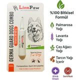 Lion Paw 20-40 kg Köpek Dış Parazit Ense Deri Damlası Pire Bit Kene Deri Bakımı Için Bitkisel Damla 1x3 ml - Kırmızı - Gül