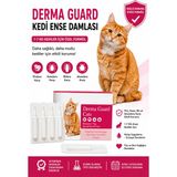 Lion Paw Kedi Dış Parazit Ense Deri Damlası Pire Bit Kene Deri Bakımı Için Bitkisel Damla 5x1 ml - Pembe