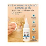 LİON PAW Kedi ve Köpek Göz Temizleme ve Bakım Solüsyonu 50 ML