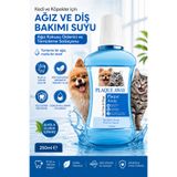 LİON PAW Kedi Ve Köpekler İçin Ağız Ve Diş Bakımı Suyu, Ağız Kokusu Giderici, Temizleme Solüsyonu 250 ML