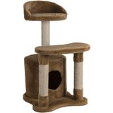 Lion Pet Kedi Tırmalama Yuvalı - Kahverengi