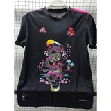 Lion Spor Real Madrid Özel Tasarım Ejder Desenli Bellıngham 5 Numara Forması - 2XL - Siyah