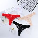Liona Siyah Dantel Kadın String