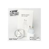 lionalin Kablo seti iPhone 15 Pro Uyumlu 20W USB-C Hızlı Şarj Adaptörü ve Type-C
