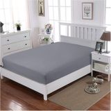 Lionas Lastikli %100 Pamuk Penye Çarşaf 140x200 Antrasit
