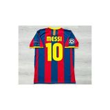 Lionel Messi 2010-11 Sezonu Barcelona Nostalji Yetişkin Forması Özel543534534