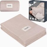 Lionelo Bamboo %100 Bambu Bebek Battaniyesi 75×100 cm - Bej