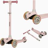Lionelo Jessy Premium 3 Tekerlekli Çocuk Scooter 3+ Yaş - Pembe