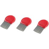 Lionesse Tarko Lionesse 58 Bit Tarağı Metal Kırmızı x 3 Adet