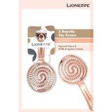 Lionesse Üç Boyutlu Saç Fırçası 8592 - Rosegold , Hızlı Kurutucu , Esnek
