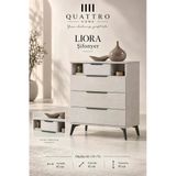 Liora 4 Çekmeceli Şifonyer