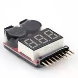 Lipo Seviye Ölçer Ve Alarm Modülü 1-8S Lipo Pil Ölçüm Cihazı 1S-8S Lipo Tester