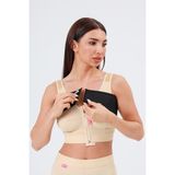 Lipoteks Post Operatif Göğüs Destek Bandı - Siyah - L - 2XL