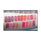 Lipstick Crayon No: 04 - Besleyici Nemlendirici Mat Kalem Ruj - Siyah