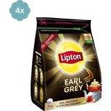 Lipton 250'li x 4 1000 Adet Earl Grey Demlik Poşet Çay Bergamot Aromalı Ekonomik Paket