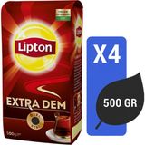 Lipton 500 gr x 4 Extra Dem Dökme Çay Yoğun Aroma ile Taze ve Dengeli Lezzet Sunar