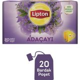 Lipton Ada Çayı 30 Gr. Bitki Çayı 20 Adet Zarflı Poşet Ferahlatıcı Lezzet ve Doğal İçerik
