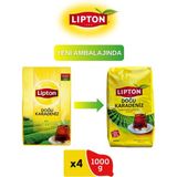 Lipton Doğu Karadeniz 1000 gr x 4 Bergamot Aromalı Siyah Çay Kalitesi ile Doğal Lezzet