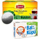Lıpton Dogu Karadenız Demlık Cay 100 Lu + Balkupu Seker Kup Gold 1000 gr