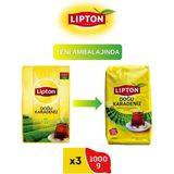Lipton Doğu Karadeniz Dökme Çay 1000 gr x3 Siyah Çay Aromalı Kaliteli Doğal Yaprak Çay