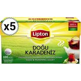 Lipton Doğu Karadeniz Sade Demlik Poşet Çay 320 gr 100'LÜ x 5'li Set 500 Adet