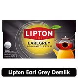 Lipton Earl Grey Bergamot Aromalı Demlik Poşet Çay 100 Adet