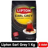Lipton Earl Grey Bergamot Aromalı Siyah Çay 1 Kg 2 Paket
