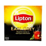 Lipton Earl Grey Poşet Çay 100'Lü Bergamot Aromalı Bitki Çayı Özelliği ile Ferahlatıcı