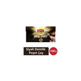 Lipton Earl Grey Poşet Çay Bergamot Aromasıyla 200 Adet 2 x 100'lü Kolay Demleme