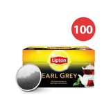 Lipton Earl Grey Siyah Çay 100'lü Paket Demlik Poşet Çay Ferahlatıcı Aroma ile