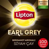 Lipton Early Grey Demlik Poşet Çay 100'LÜ (320 Gr) - 0,5 gr
