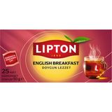 Lipton English Breakfast Bardak Poşet 25'Li 50 G (8'Li Paket)
