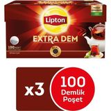 Lipton Extra Dem Demlik Poşet Çay 100 x 3,2 gr - 3'lü Set